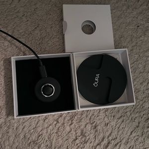 Oura ring Gen 3 silver size 8